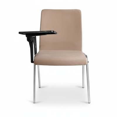 Sedia beige elegante Sedia moderna di alta qualità, design poltrona da ufficio nuova