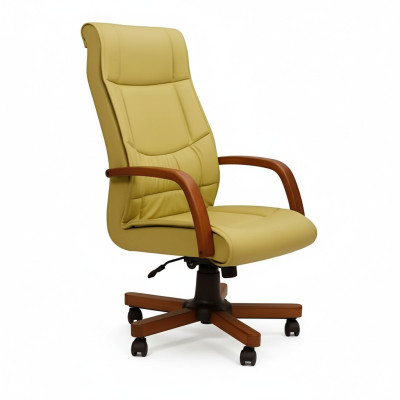 Sedia di lusso verde, sedie da ufficio, sedia imbottita, mobili di design, sedia girevole da ufficio, nuovo.