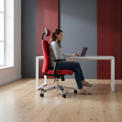 Ufficio rosso sedia moderna poltrona da gaming sedia da ufficio sedia girevole poltrona da direttore nuova
