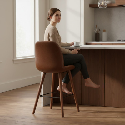 Sedia da sala da pranzo di lusso marrone, sedie, design di sedie, poltrona, mobili, sedia in legno, nuova.   Sedia da pranzo di lusso marrone, sedie, design sedie, poltrona, mobili, sedia in legno, nuova.