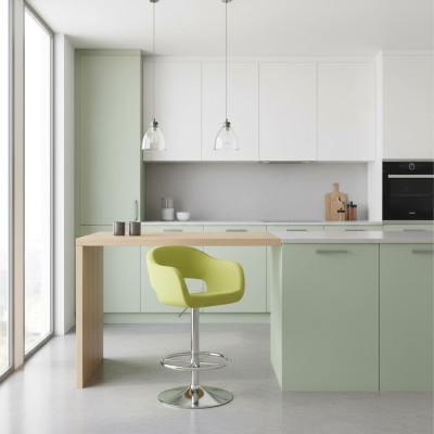 Sgabello da bar, sgabello, tessuto verde, design, sgabelli da bar, sgabelli, sedie, nuovi.   Sgabello da bar, sgabello, tessuto verde, design, sgabelli da bar, sgabelli, sedie, nuovi.