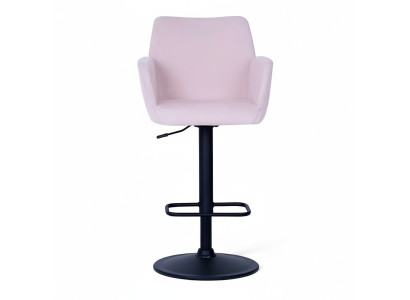 Sgabello Bar Rosa Elegante Sgabello da Bar Sedia Design Metallo Sedia da Pranzo Nuova