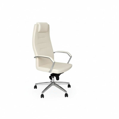 Sedia bianca Sedia di design Sedia da ufficio Sedia girevole Sedia direzionale Poltrona singola
