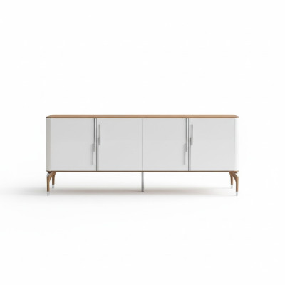 Mobile da sala da pranzo con specchio, moderno, nuovo, lussuoso, design in legno
