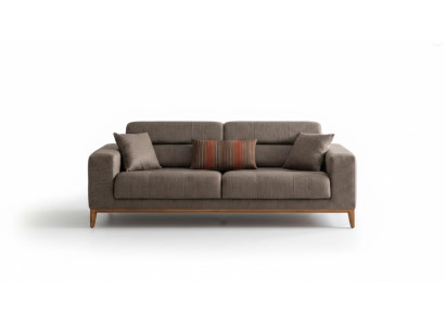 Divano soggiorno di lusso a tre posti, moderno design poltrone.