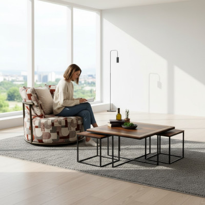 Design tessuto multicolore divano poltrona 1 posto divani imbottiti lounge club nuovi