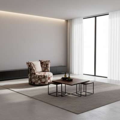 Design tessuto multicolore divano poltrona 1 posto divani imbottiti lounge club nuovi