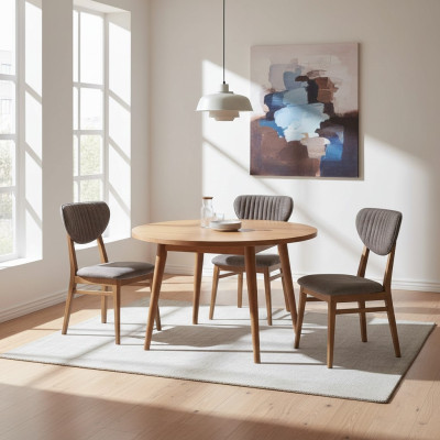 Design sedia poltrona set sala da pranzo set imbottitura 4 sedie design