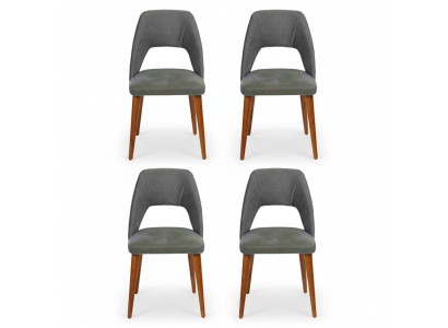 Poltrone esclusive, set di 4 sedie per cucina, mobili da designer per sala da pranzo.   Poltrone esclusive, set di 4 sedie per cucina, mobili da designer per sala da pranzo.