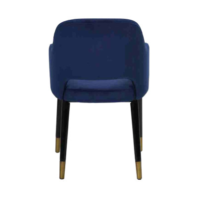 Esclusiva 2x sedie moderne blu mobili da cucina design sedia con struttura in legno.