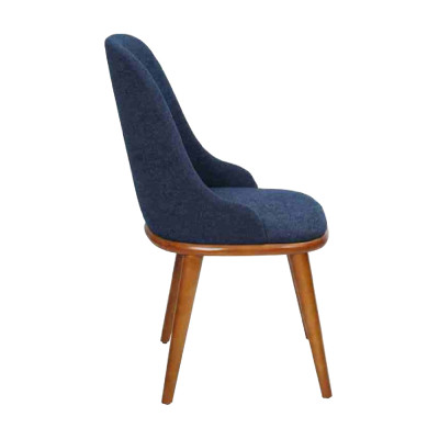 Moderne sala da pranzo Sedie blu Designer imbottite Posti cucina Mobili Nuovi