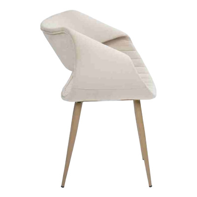 Moderno set di 4 sedie imbottite di lusso per sala da pranzo e soggiorno. Nuove.