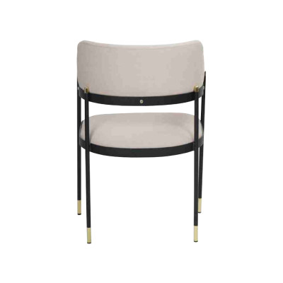 Elegante sedia da sala da pranzo in bianco 6 sedie sedia da cucina lussuosa