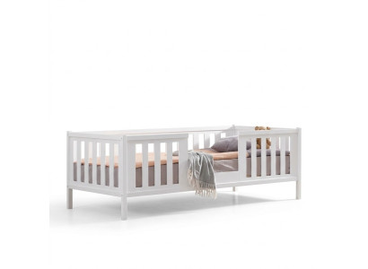 Telaio letto Lettino letto Letto Camera da letto Mobili per la camera dei bambini Bianco Legno nuovo
