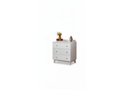 Comò di design di lusso mobili in legno armadio bianco moderno credenza.