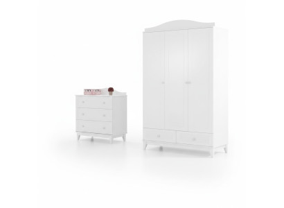 Set per camera dei bambini Armadio di lusso Comò moderno nuovo Mobili da camera da letto nuovi