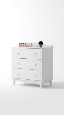Mobili in legno bianco Comò Camera da letto Nuovo Armadio comò Arredamento nuovo