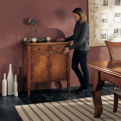 Comò credenza in legno mobile di lusso di design italiano nuovo