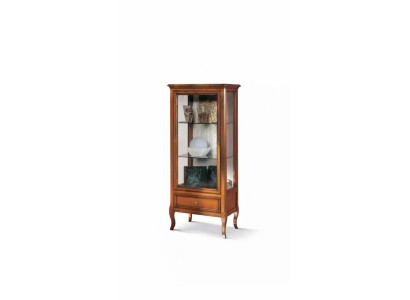Vetrina in legno armadio Vetrine classiche in legno Design Salotto Nuovo