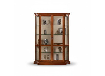 Vetrina in vetro, mobile vetrina in legno per soggiorno, credenza di lusso, mobili nuovi
