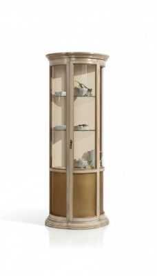 Vetrina credenza sala da pranzo in legno massello Mobili italiani Vetrina in vetro Nuovo