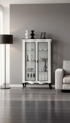 Soggiorno Mobili Credenza Legno Vetrine Vetro Armadio Legno Vetrina