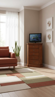 Mobile porta tv Credenza rtv Mobili italiani in legno Soggiorno Stile mobili