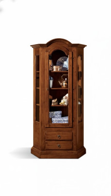 Armadi Vetrina Mobili Legno Lusso Vetro Armadio Legno Scaffale Soggiorno