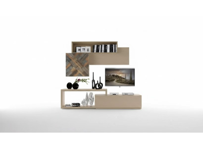 Mobile TV RTV Scaffali da parete Soggiorno Legno Mobile da parete di lusso Mobili