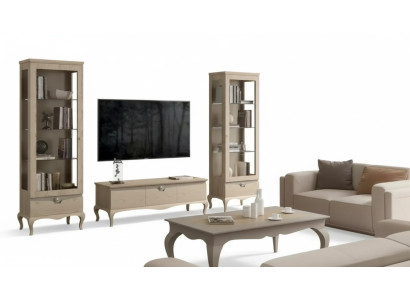 Vetrina soggiorno rtv mobile soggiorno armadi design Art déco set vetrine