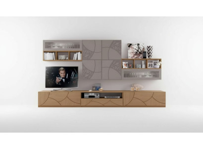 Design armadio a muro scaffale soggiorno legno armadi mensole parete Italia nuovo