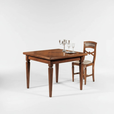 Mobili da sala da pranzo Tavoli Quadrati Legno Marrone Tavoli da pranzo in legno massello Nuovi