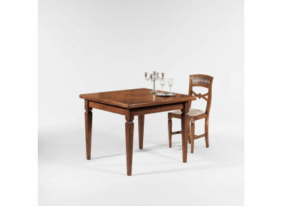 Mobili da sala da pranzo Tavoli Quadrati Legno Marrone Tavoli da pranzo in legno massello Nuovi