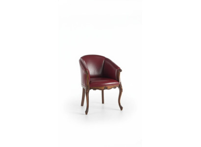 Divano design poltrona divano imbottita in pelle di lusso 1 posto nuovo