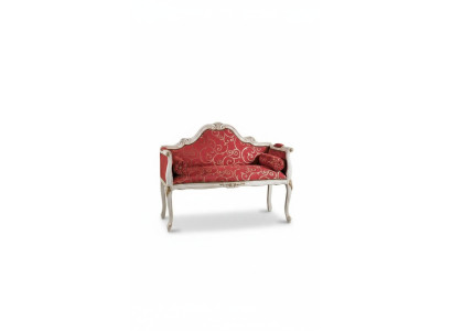 Design Mobili Italiani Divano a 2 Posti Sofa Divano Imbottito Lounge Couch