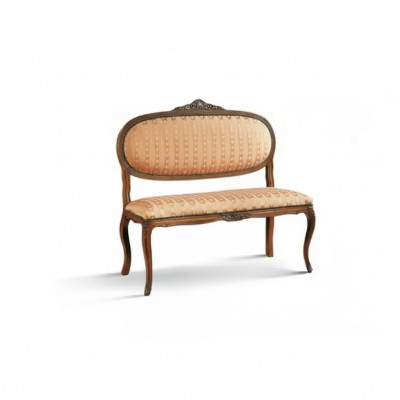 Designer Cuscino sedile Panchina cuscino Sgabello Panchina Legno Stile Marrone