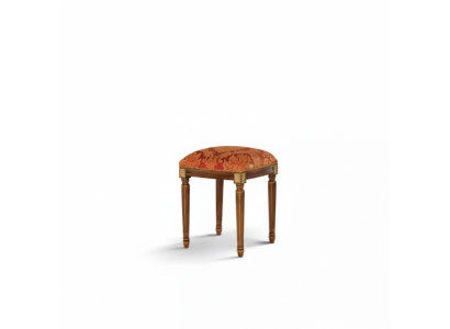 Pouf Poltrona Design Imbottito Poggiapiedi Tessuto Classico Nuovo Pouf