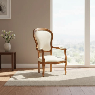 Sedia monoposto lounge di lusso in tessuto imbottito design divano