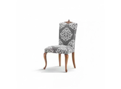 Sedia classica di design in legno Sedia da pranzo di lusso Poltrona Poltrona Mobili