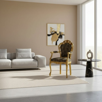 Sedia Sala da pranzo Mobili Sedie italiane Design di lusso Art Déco Italiano