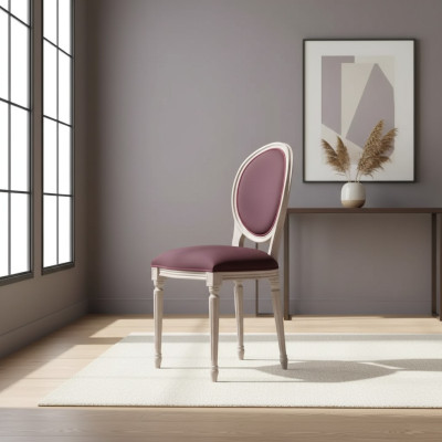 Sedie classiche Sedia da pranzo di lusso in legno Sedia con schienale in legno Design di sedie in legno