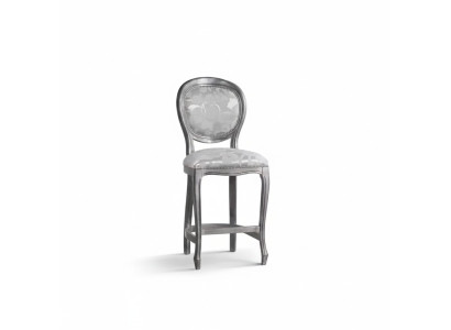 Classico grigio sedia Designer sgabello sedia di legno di lusso Nuovo mobili