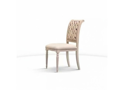 Sedia Imbottita di lusso Sedia da designer Sedia da pranzo Sedie in legno Design Nuovo