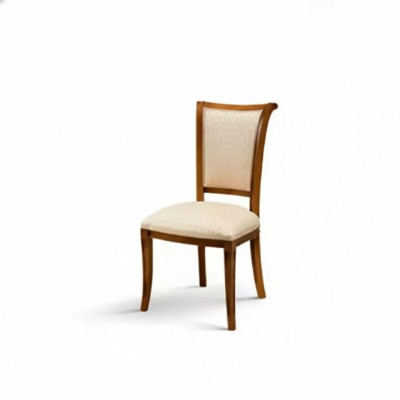 Sedia Legno Mobili Italiani Sala da Pranzo Design di Lusso Poltrona Legno Massello