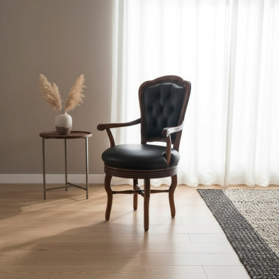 Poltrona nera Sedia da ufficio Poltrona Design Sedia Mobili italiani