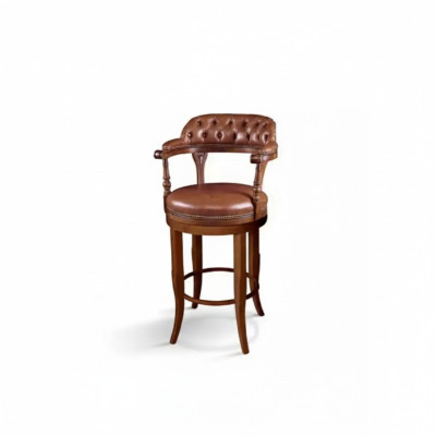 Chesterfield sgabelli da bar sedie sedia poltrona bar poltrona lusso tappezzeria