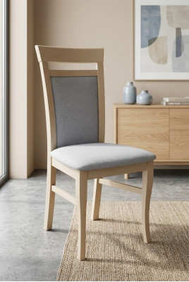 Sedia da pranzo senza braccioli Classica Nuova Designer Imbottita Sgabello