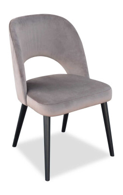 Design di lusso, seduta imbottita, sedia da sala da pranzo, sedile con schienale, sala da pranzo in legno, nuovo.