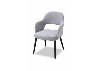 Sedia di design Poltrona Sedie Imbottite Lusso Tessile Poltrona Sala da pranzo Nuova