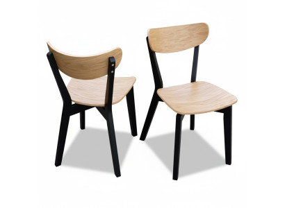Sedia Marrone Lusso Sala da Pranzo Legno Moderno Arredamento Design Elegante Nuovo